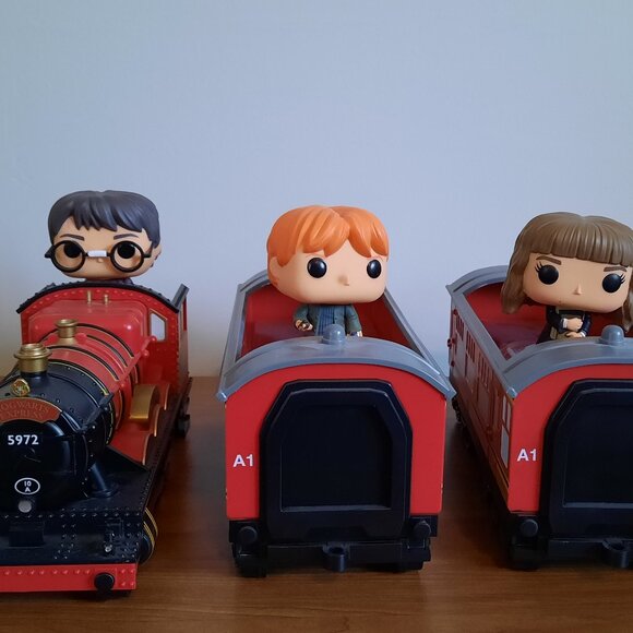 Funko Pop Harry Potter Hogwarts Express Harry/Ron/Hermione - Picture 1 of 8
